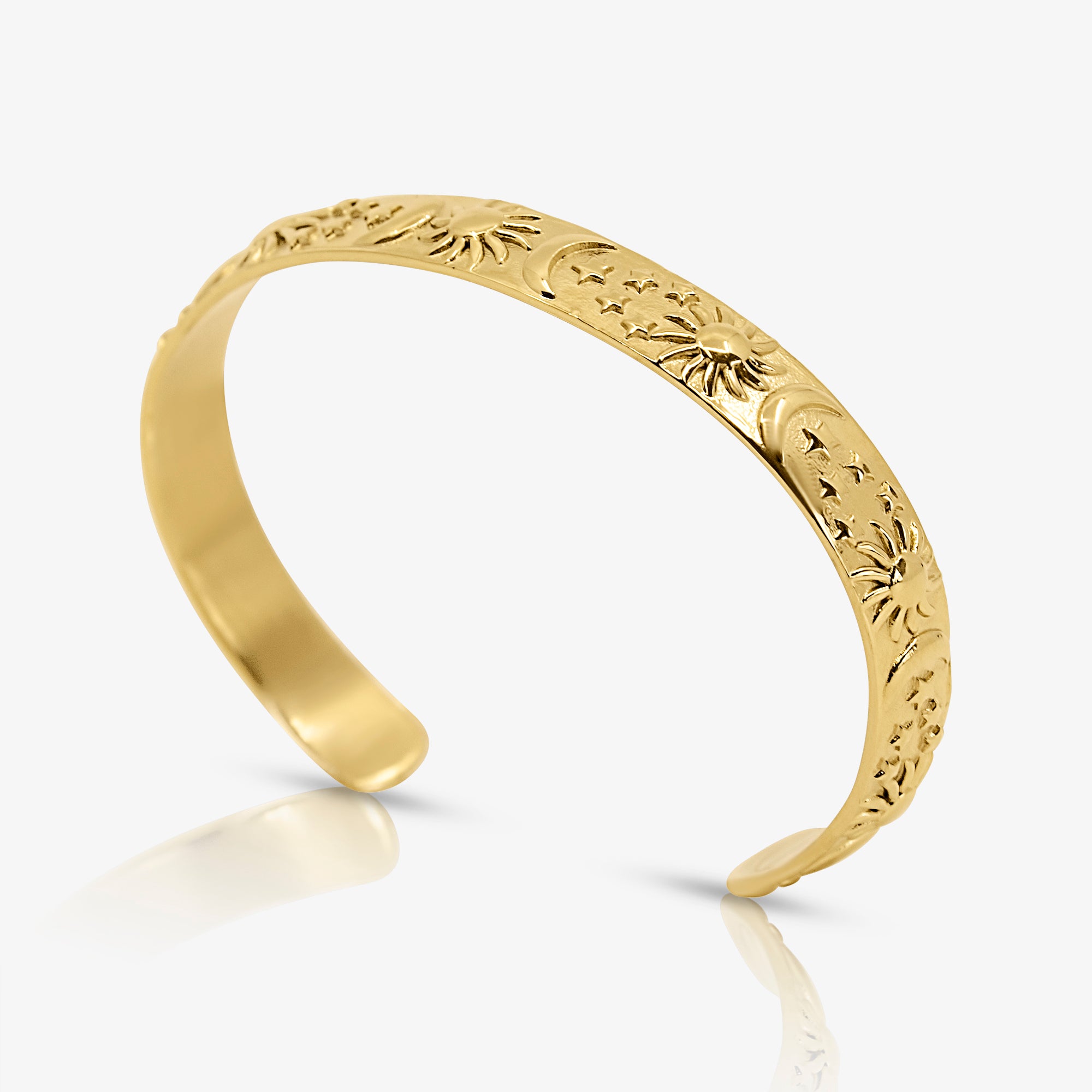 Radiant Luna Bangle - EVRYJEWELS