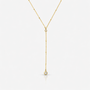 Collier Raindrop Lariat