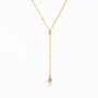 Raindrop Lariat Necklace