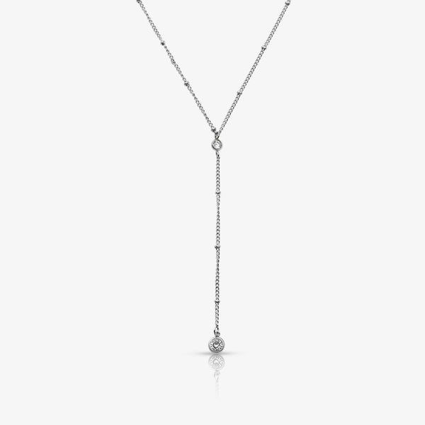 Raindrop Lariat Necklace