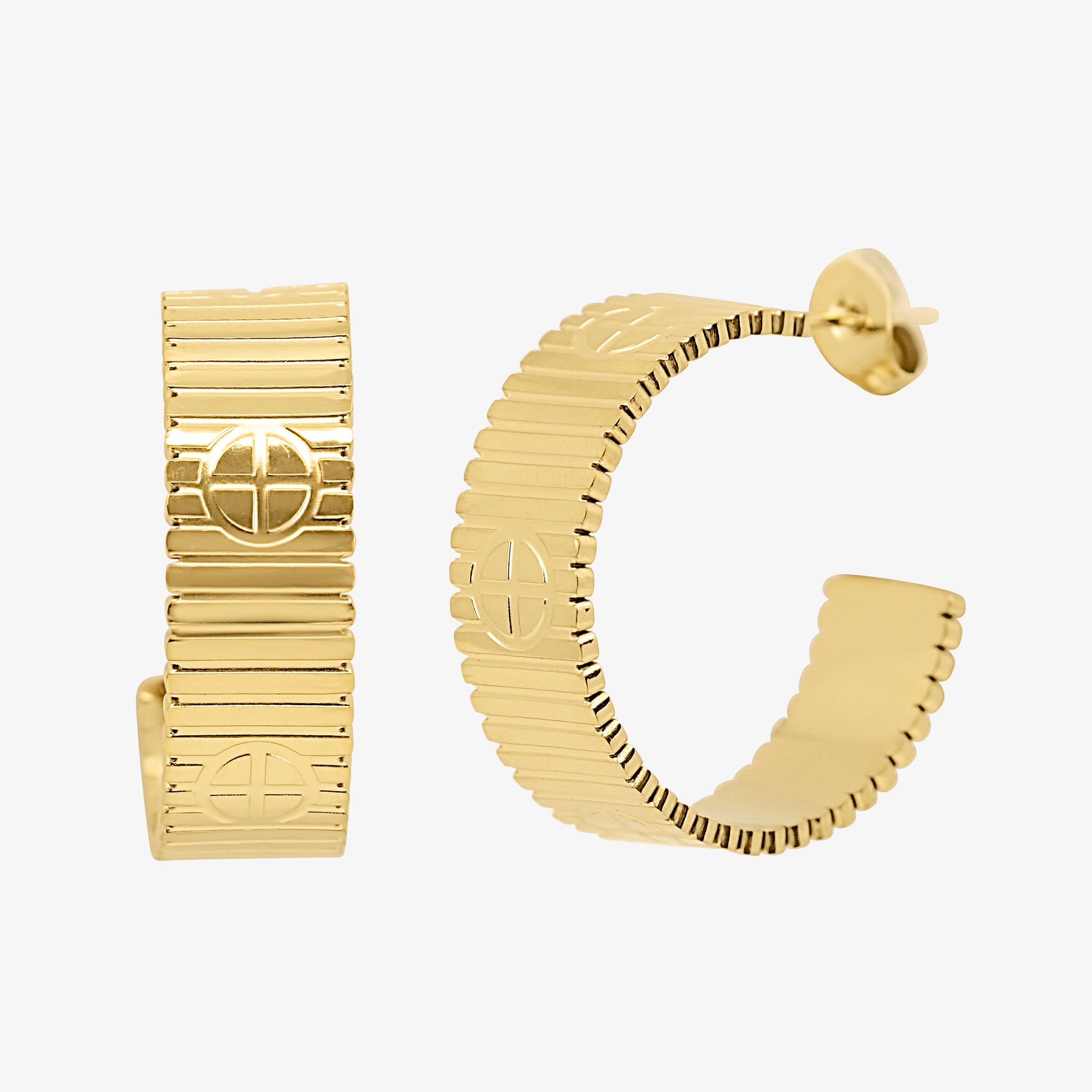 Linked Icon Earrings - EVRYJEWELS