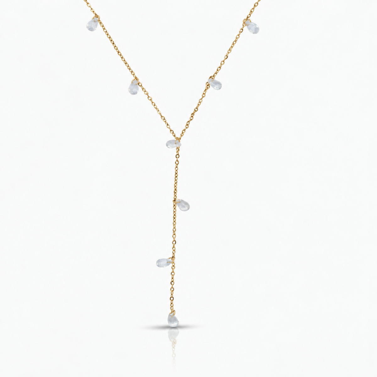 She's A Gem Lariat Necklace - EVRYJEWELS