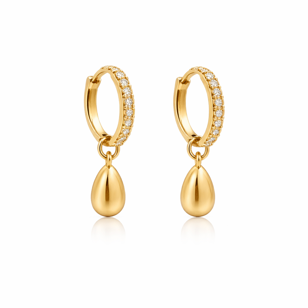 Shimmer Tear Earrings