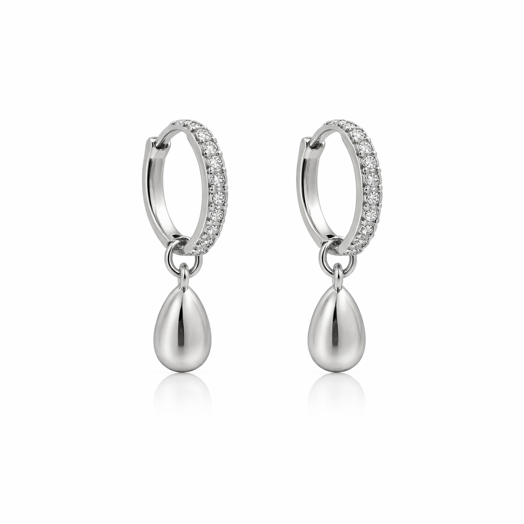 Shimmer Tear Earrings