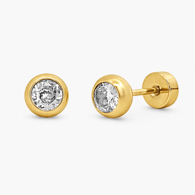 Shine On Flat Back Earrings - EVRYJEWELS