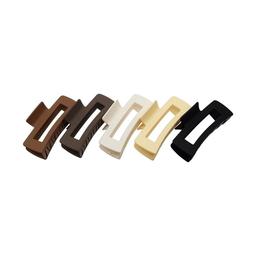 Soft Girl Claw Clips 5-Pack Set - EVRYJEWELS