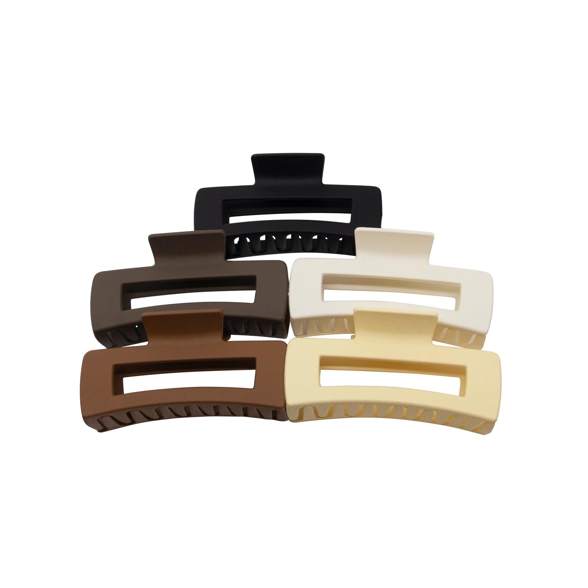 Soft Girl Claw Clips 5-Pack Set - EVRYJEWELS