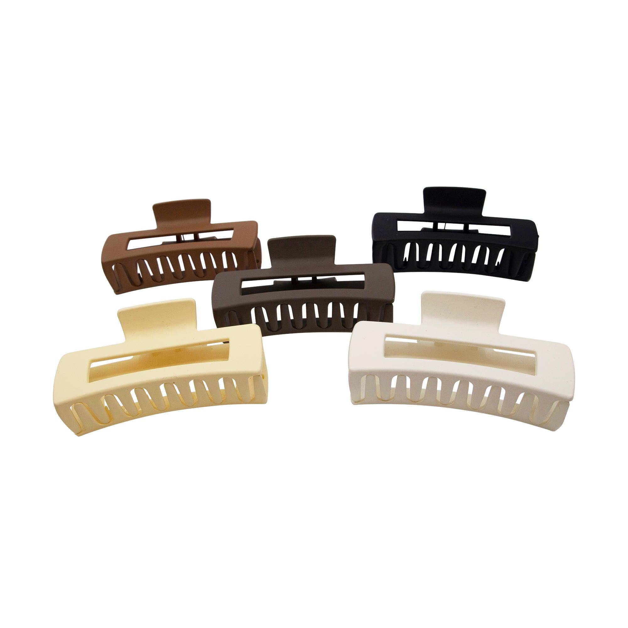 Soft Girl Claw Clips 5-Pack Set - EVRYJEWELS
