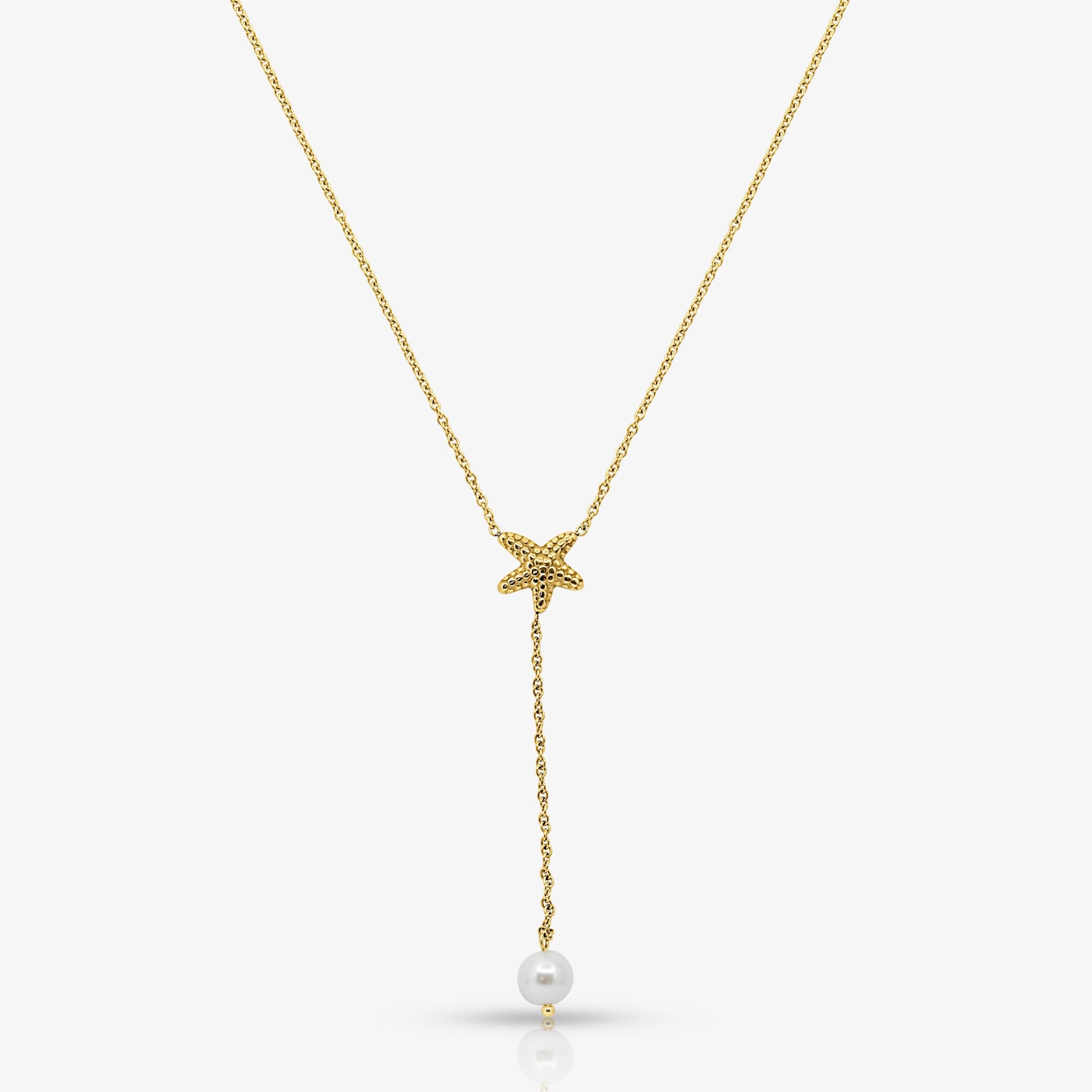 Pearly Sea Lariat Necklace - EVRYJEWELS