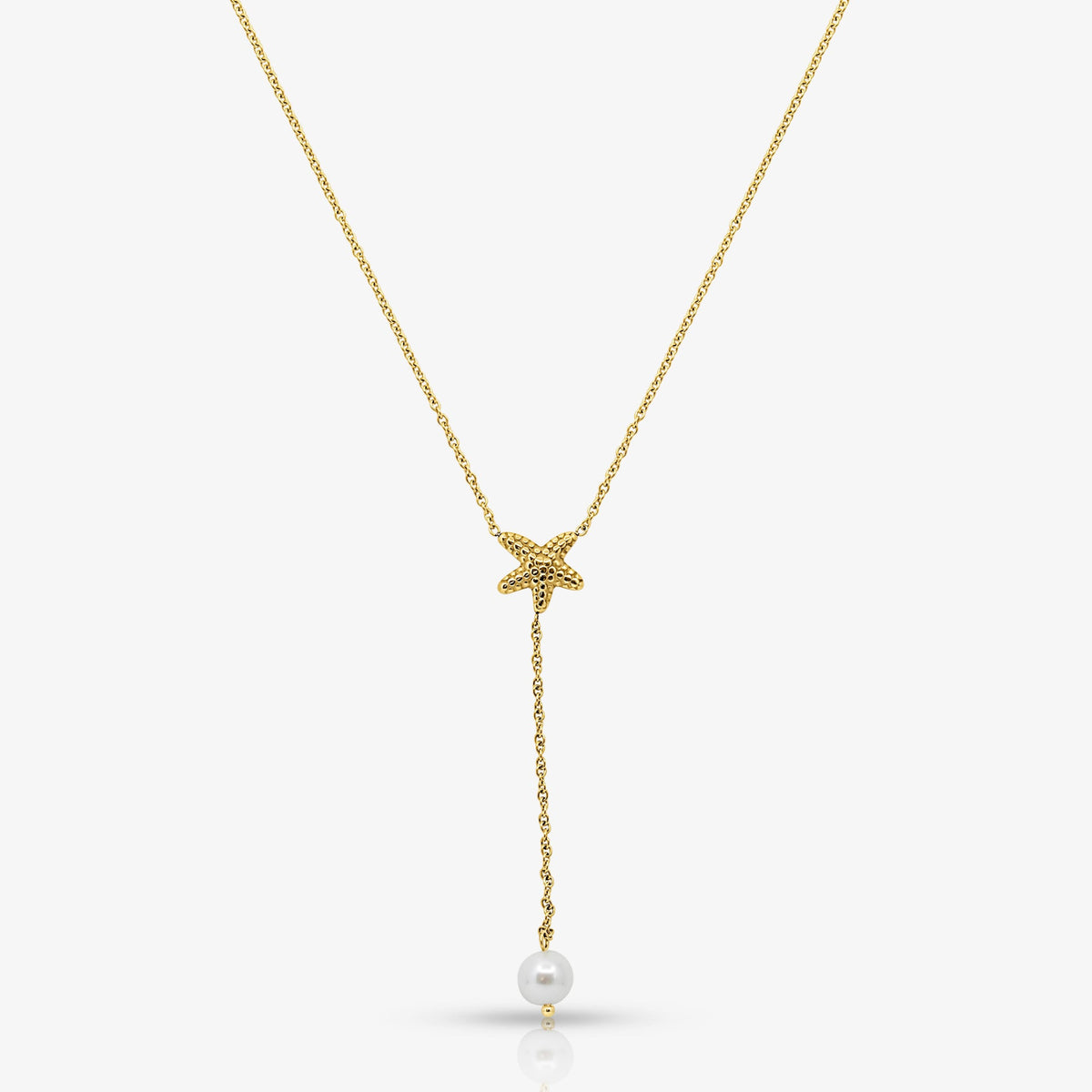 Pearly Sea Lariat Necklace - EVRYJEWELS