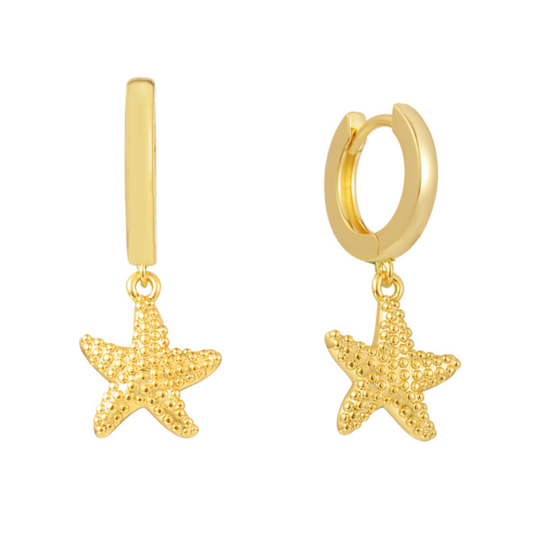 Boucles d'oreilles Starfish