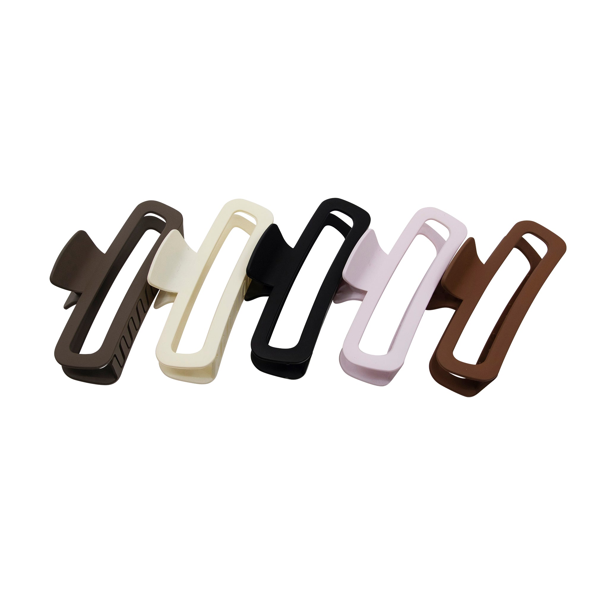 Sweet Neutral Claw Clips Set - 5-Pack - EVRYJEWELS
