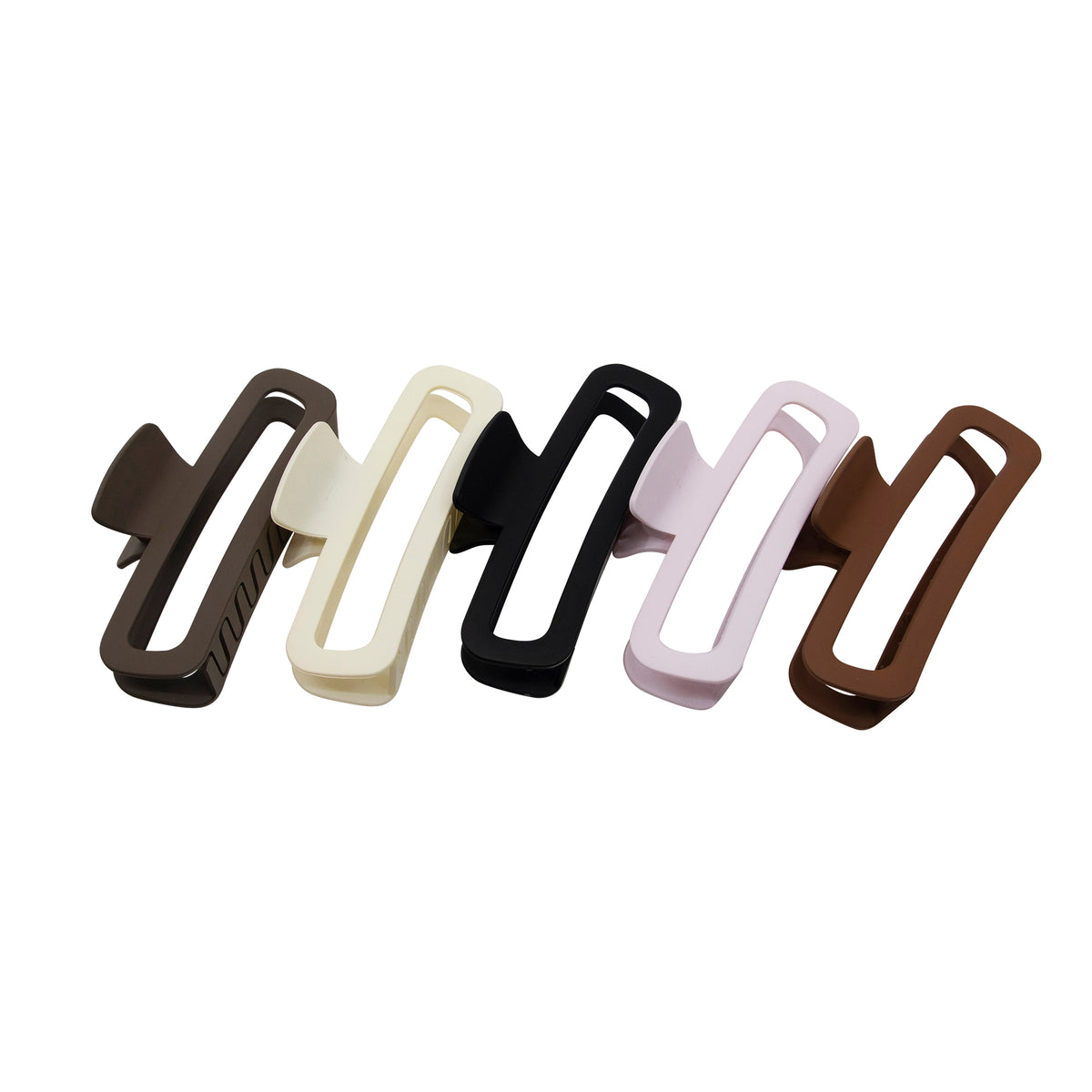Sweet Neutral Claw Clips Set - 5-Pack - EVRYJEWELS