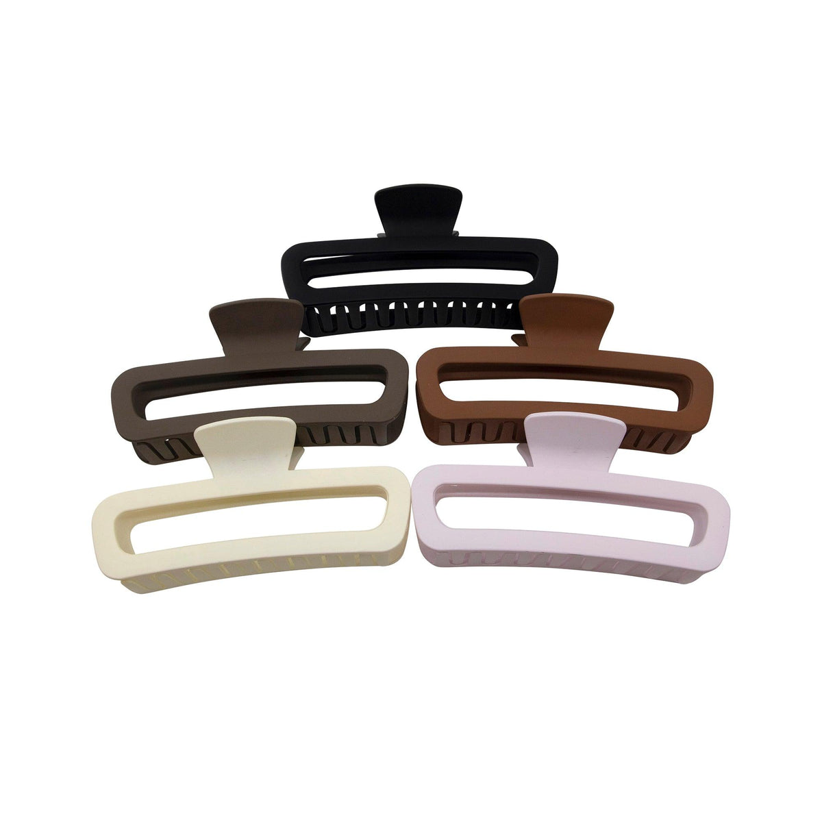 Sweet Neutral Claw Clips Set - 5-Pack - EVRYJEWELS