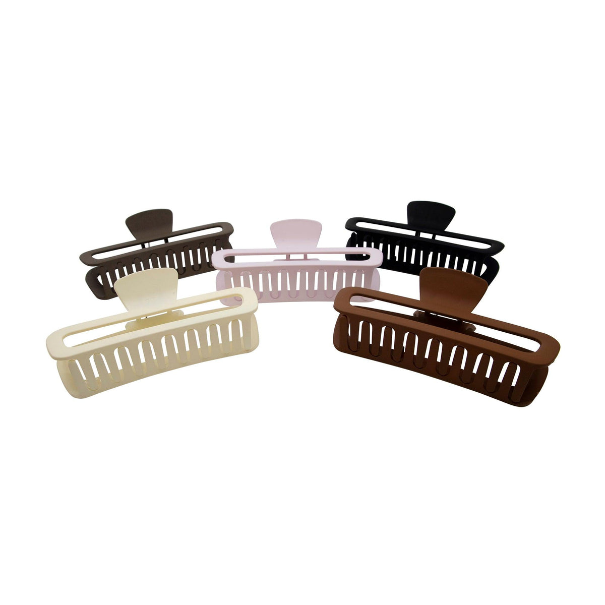 Sweet Neutral Claw Clips Set - 5-Pack - EVRYJEWELS