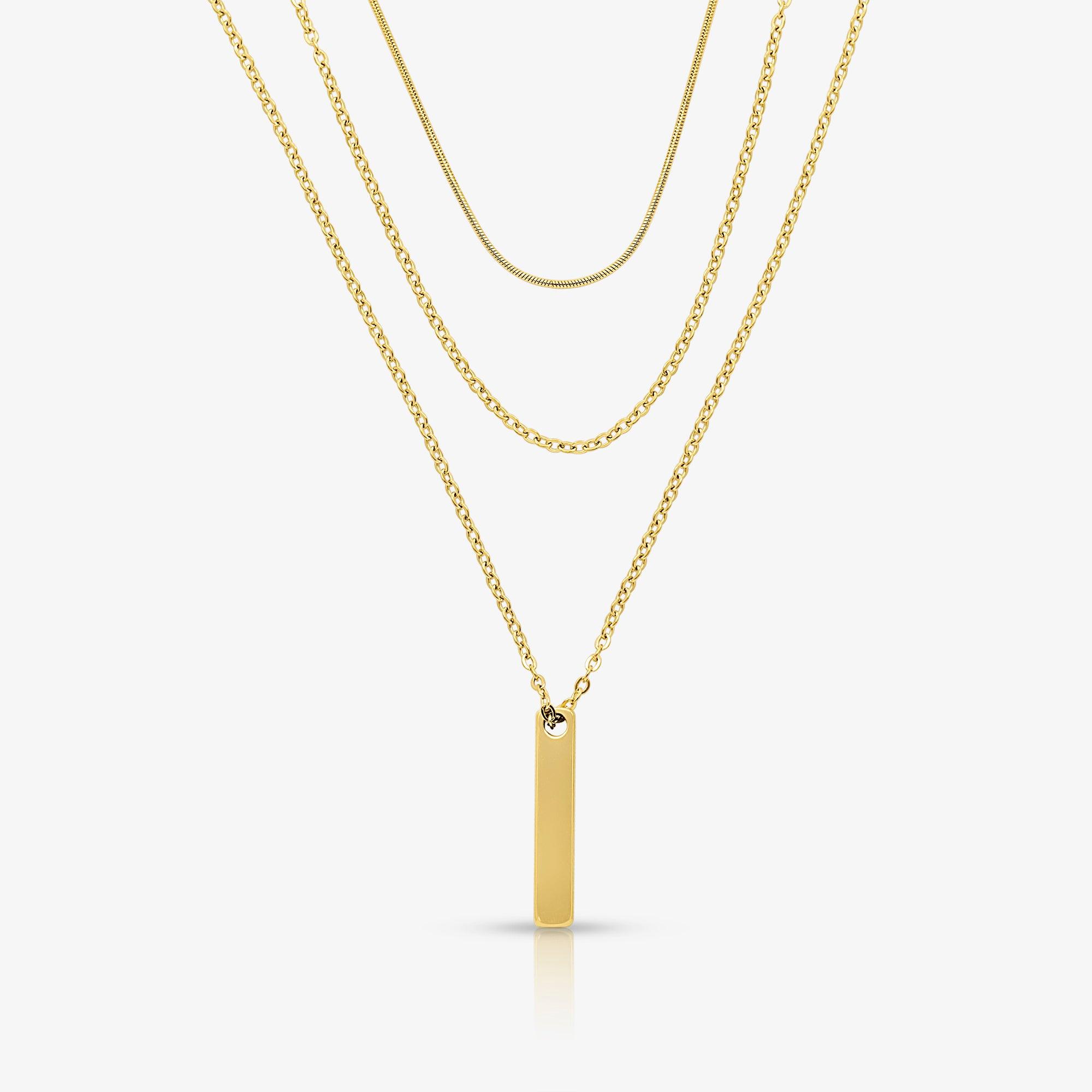 That Girl Necklace 3 Piece Set - EVRYJEWELS