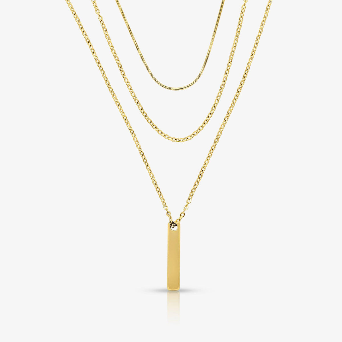 That Girl Necklace 3 Piece Set - EVRYJEWELS