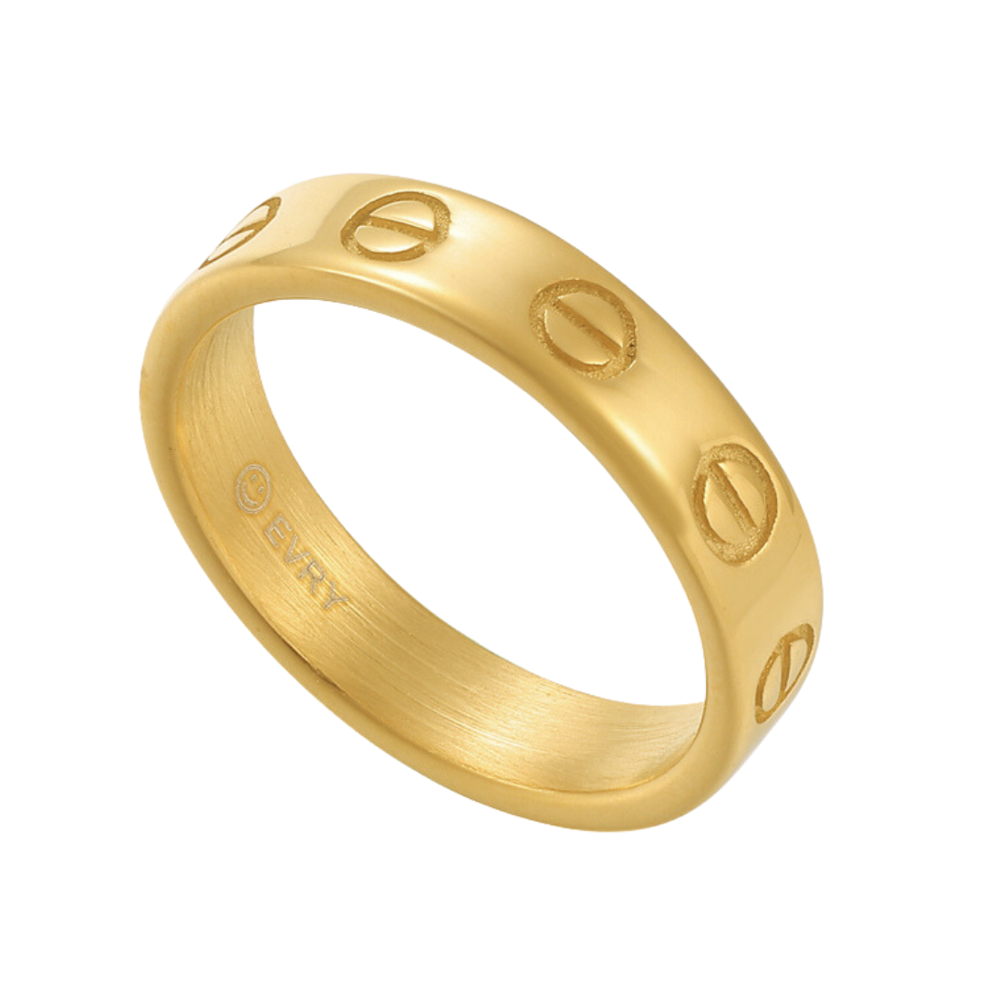 Cartier Double C Ring in Gold