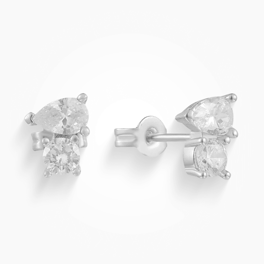 Toi et Moi Earrings - EVRYJEWELS