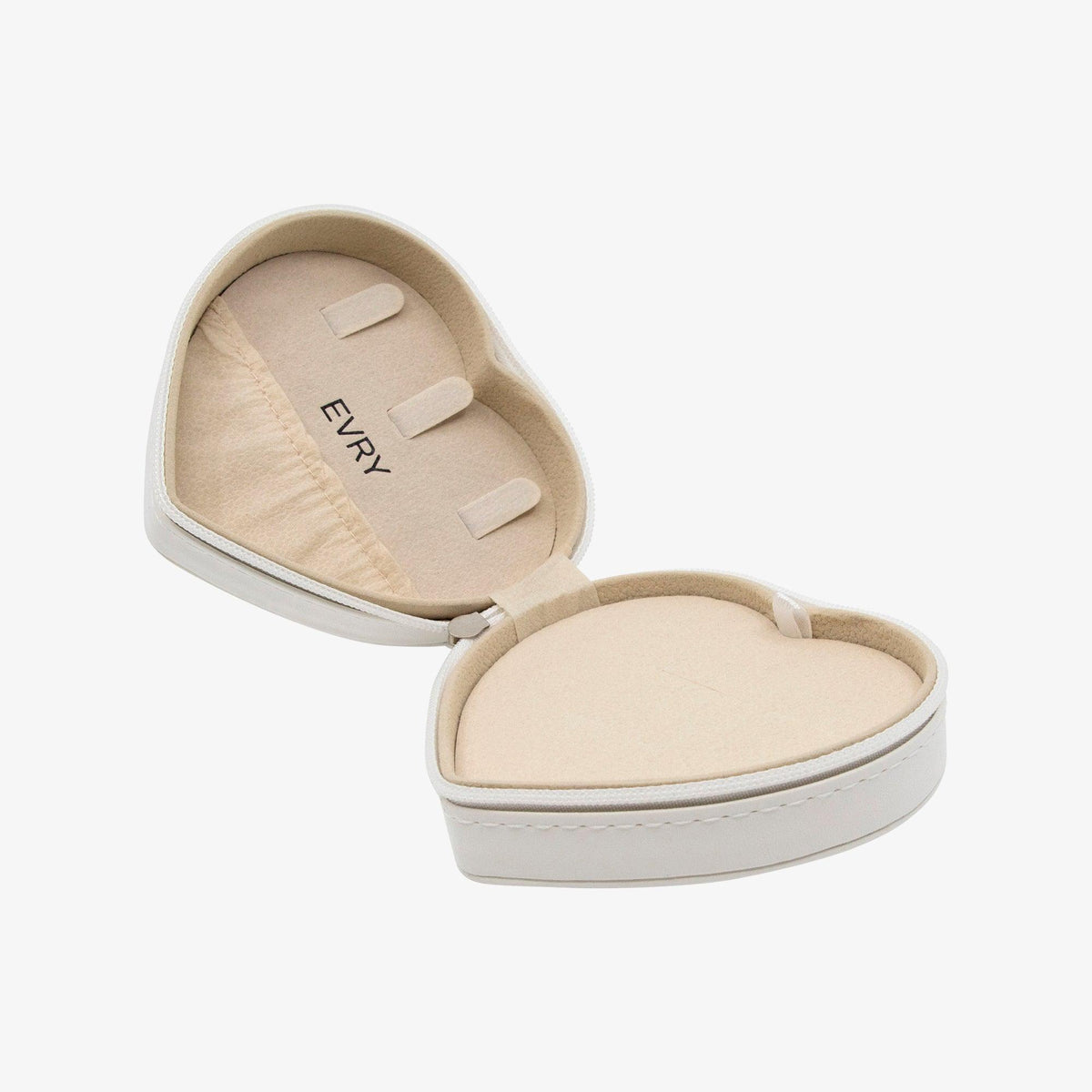 Heart-Shaped Travel Jewelry Case - EVRYJEWELS