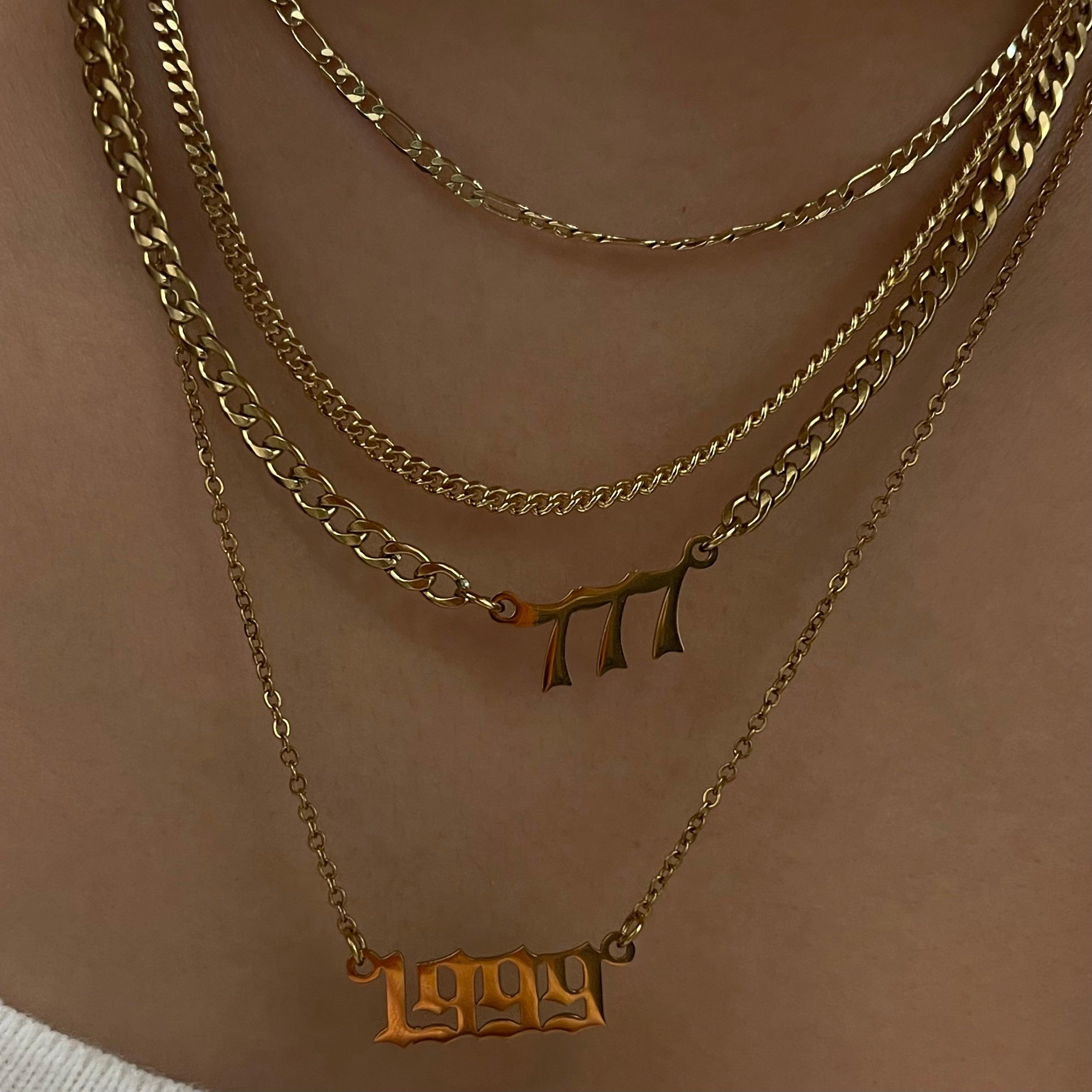 Angel Number Necklace - EVRYJEWELS