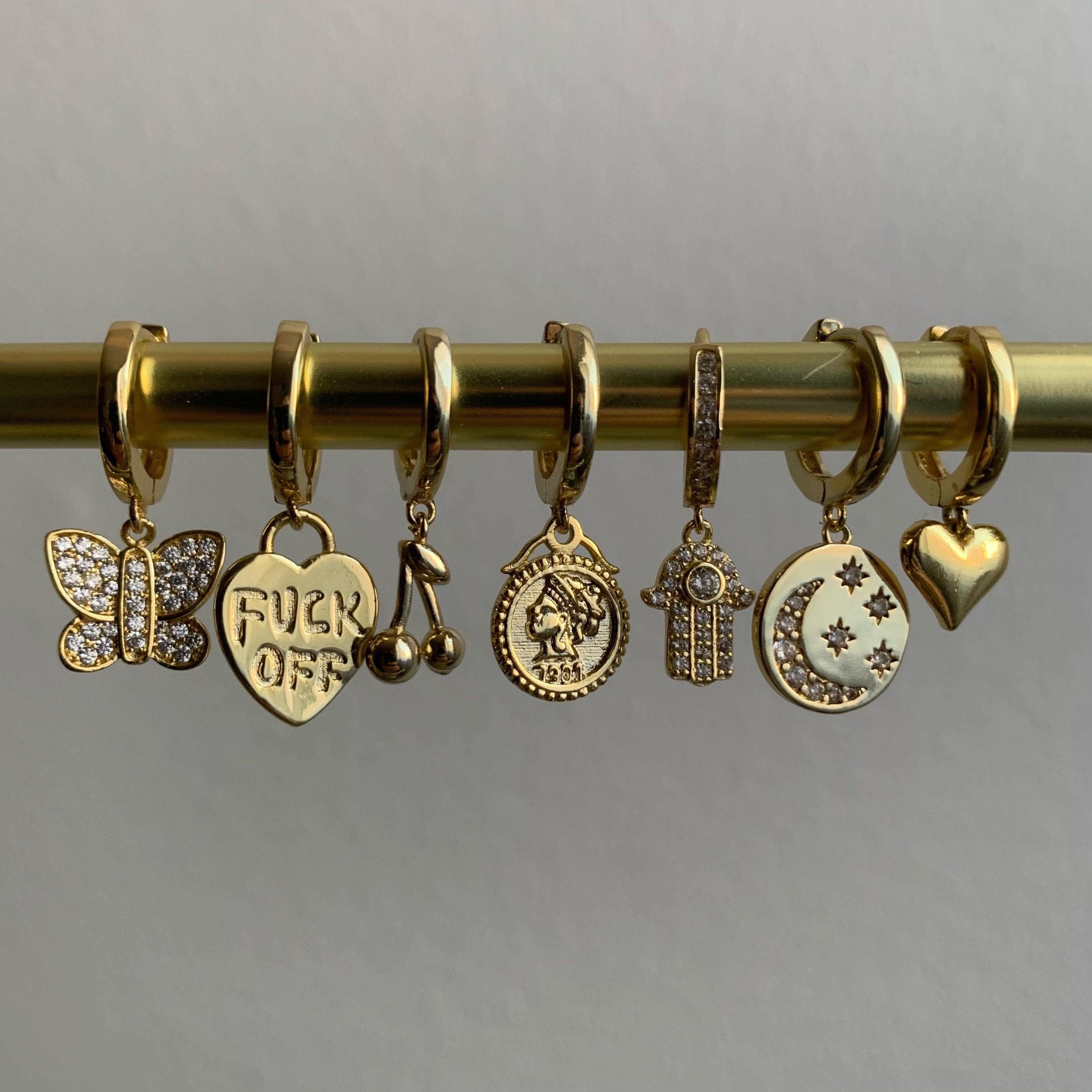 F*ck Off Earrings