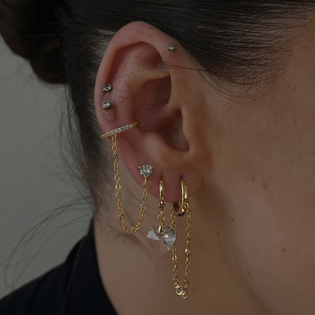 Hooked On You Earring/Earcuff - EVRYJEWELS