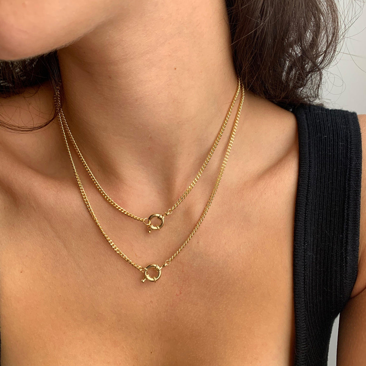 Locked in the Loop Necklace - EVRYJEWELS