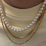 Lover Boy Pearl Necklace - EVRYJEWELS