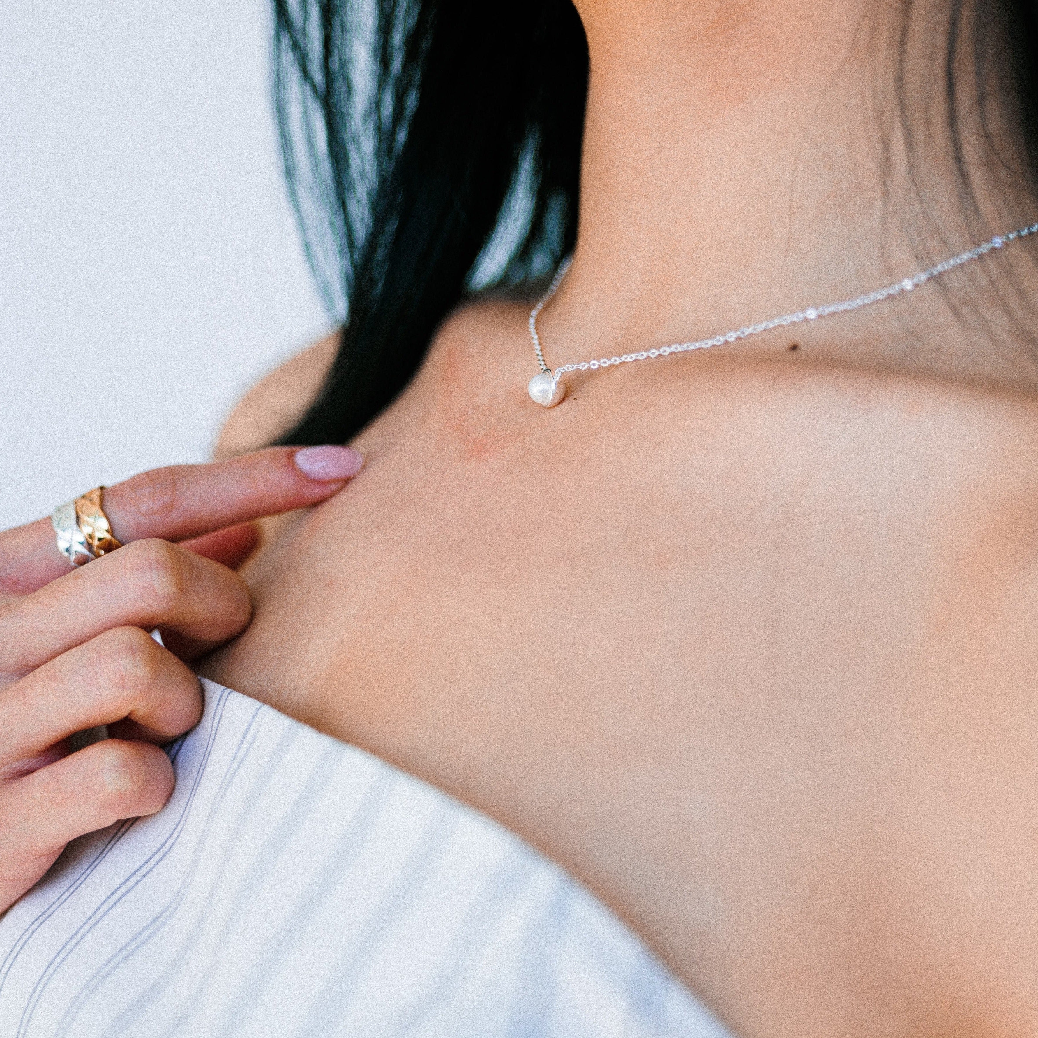 Lucky Pearl Necklace - EVRYJEWELS