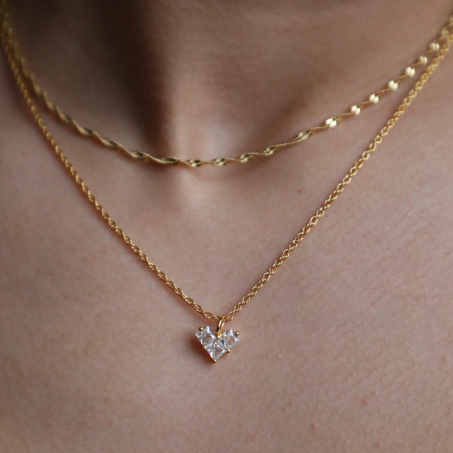 Modern Love Necklace - EVRYJEWELS