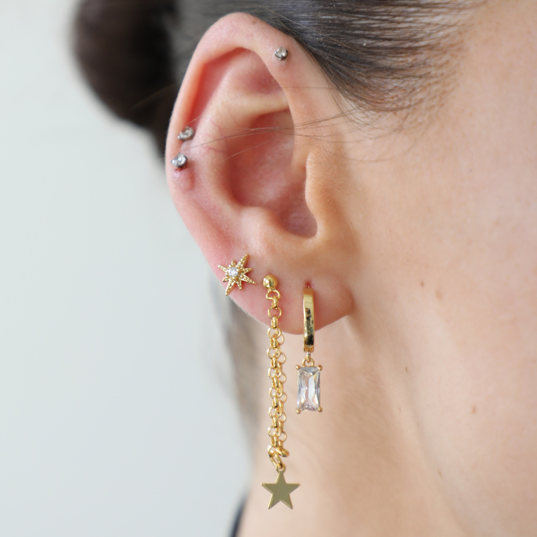 Radiant Star Earrings - EVRYJEWELS