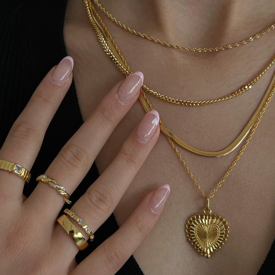 Shining Snake Necklace - EVRYJEWELS