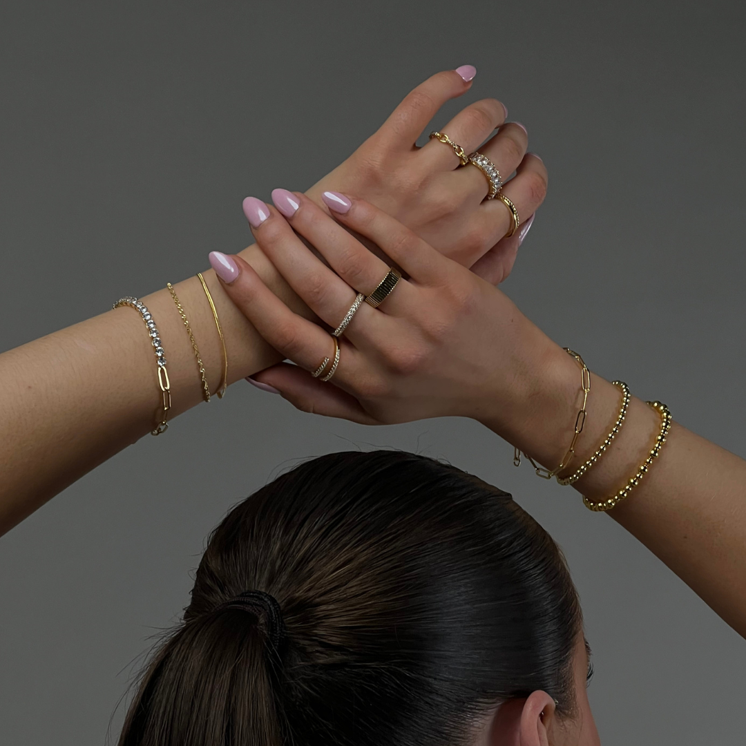 Gold Ring Bracelet | TikTok