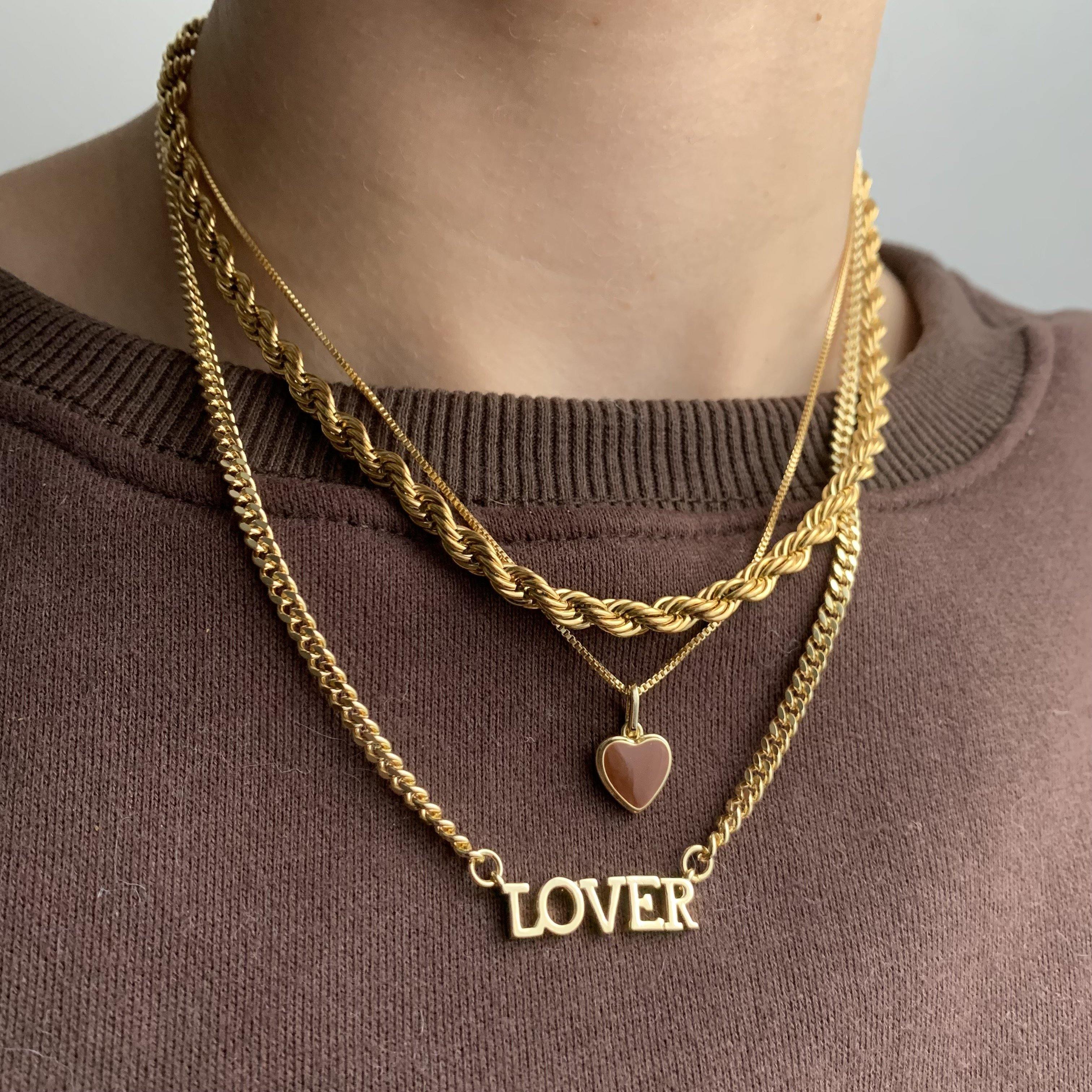 Love actually hot sale gold necklace