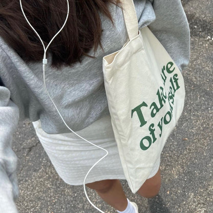 Take Care of Yourself Tote Bag - EVRYJEWELS