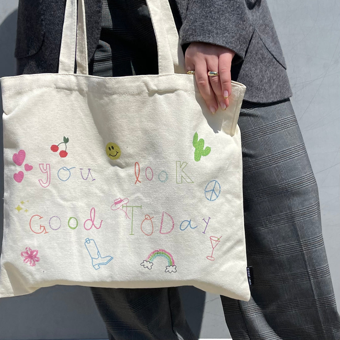 Friendly Reminder Tote Bag - EVRYJEWELS