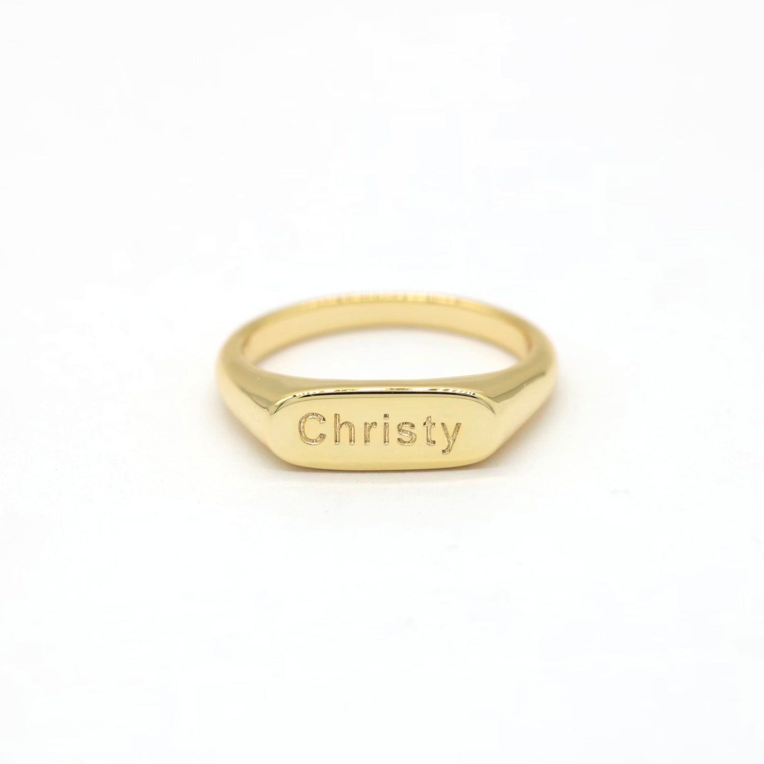 Custom/Personalized Signet Ring - EVRYJEWELS